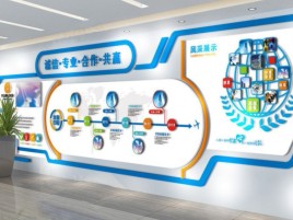 遂昌企业文化墙制作都有什么特点呢