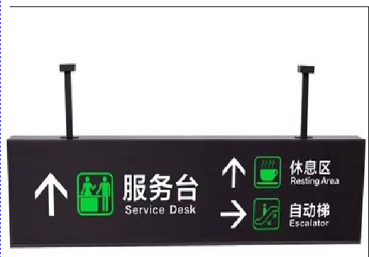 遂昌吊牌灯箱制作流程。