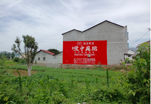遂昌做墙体广告的意义