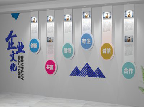 遂昌企业文化墙需要传递什么办公文化？